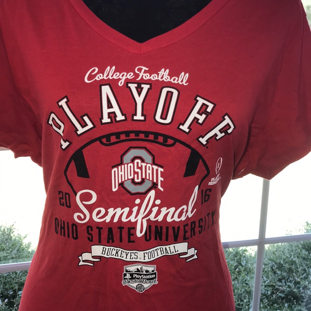 🌟OHIO STATE BUCKEYES FOOTBALL COLLEGE shirt SZ-XL - Picture 2 of 4